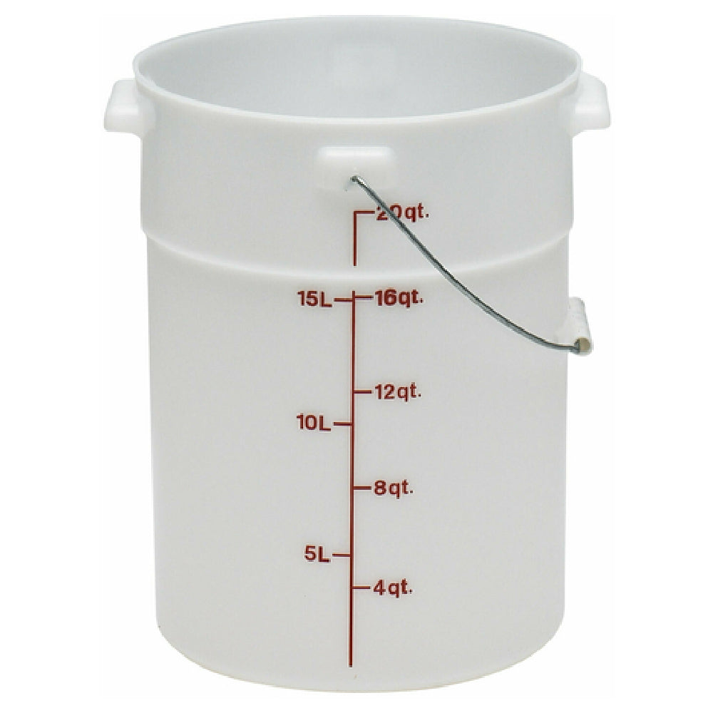 Cambro PWB22148 Pail With Bail 22 Qt. Capacity Stain Resistant