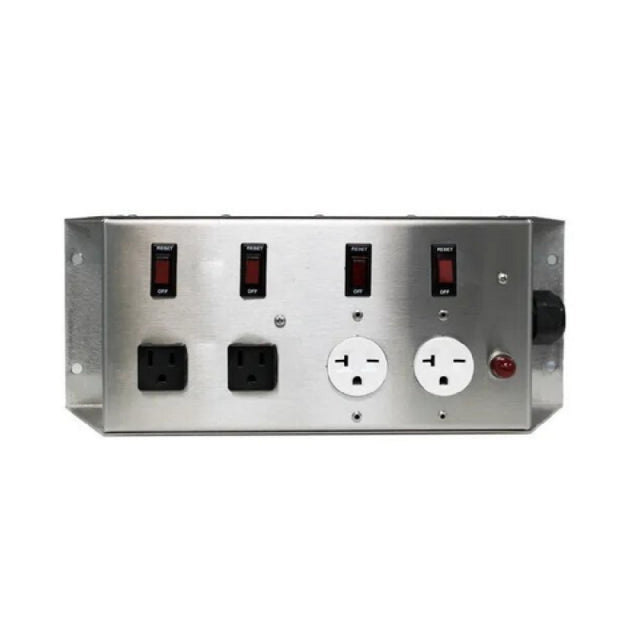 Spring USA PM-2323 Spring USA Power Management System (2) 20 Amps 240v + (2) 15 Amps 120v Outlets