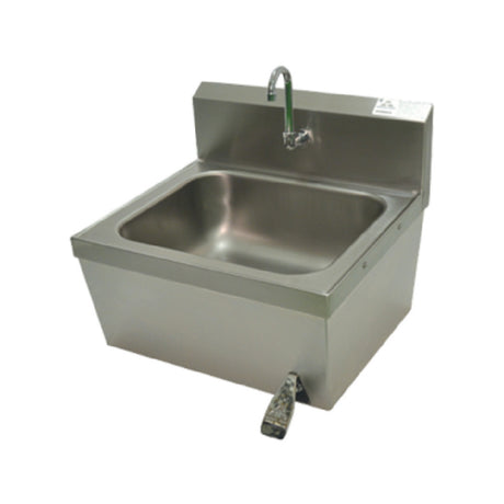 Advance Tabco 7-PS-78 Hand Sink Wall Mounted 20" Wide X 16" Front-to-back X 8" Deep Sink Bowl