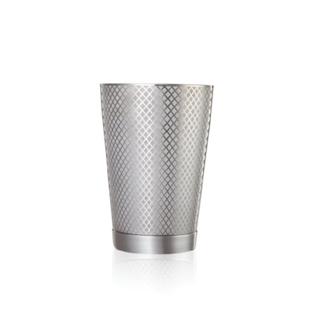 Mercer Culinary M37198 Barfly® Diamond Lattice Shaker 18 Oz. 3-1/2" Dia. X 5"H