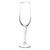 Steelite 4938Q324 Champagne Glass 7-1/4 Oz. (H 8-7/8" M 3" T 1-7/8" B 3") Laser Cut
