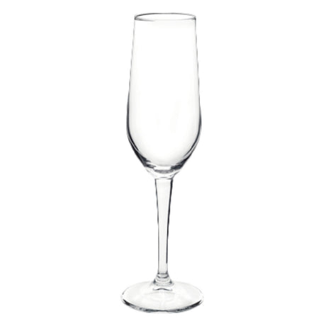 Steelite 4938Q324 Champagne Glass 7-1/4 Oz. (H 8-7/8" M 3" T 1-7/8" B 3") Laser Cut