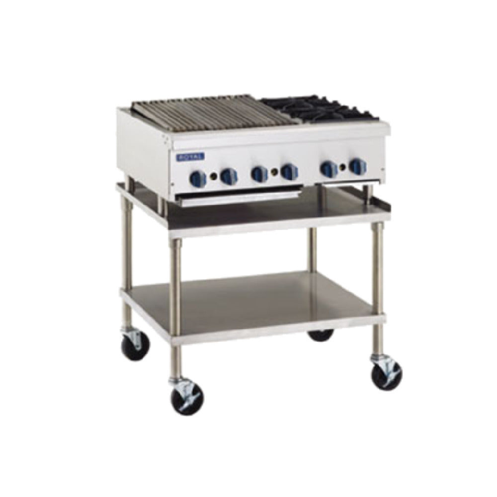 Royal Range Of California RRB-18OB2_NAT Charbroiler/Hotplate Gas Countertop