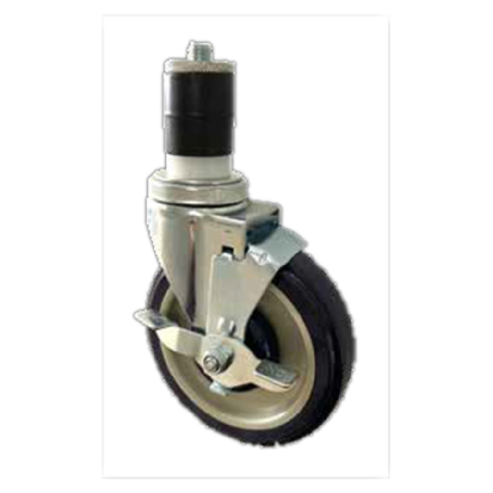 Sapphire Manufacturing SM-CS229-6 Stem Caster For (6) Leg Tables/equipment Stands 5" Polyurethane Wheel