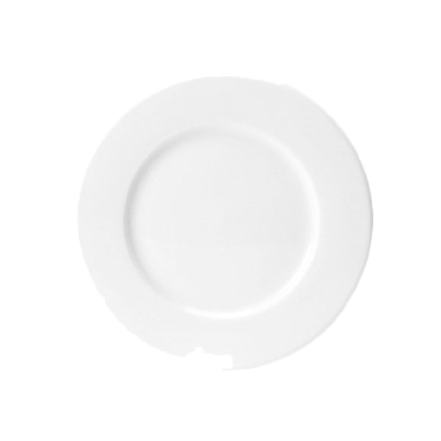 Steelite 9001C1063 Plate 6-1/4" Dia. (3-3/4" Well) Round Wide Rim