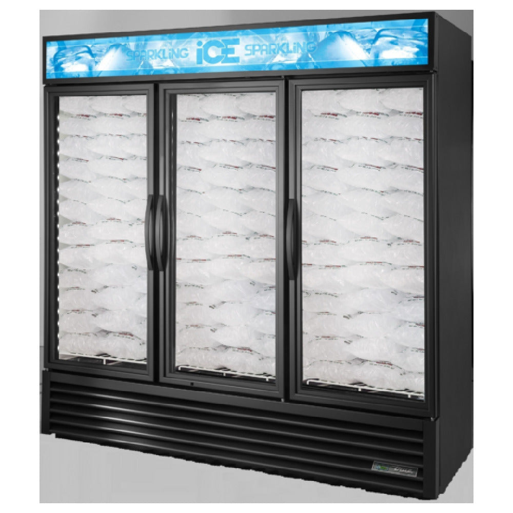 True Refrigeration GDIM-72NT-HC~TSL01 Ice Merchandiser Three-section