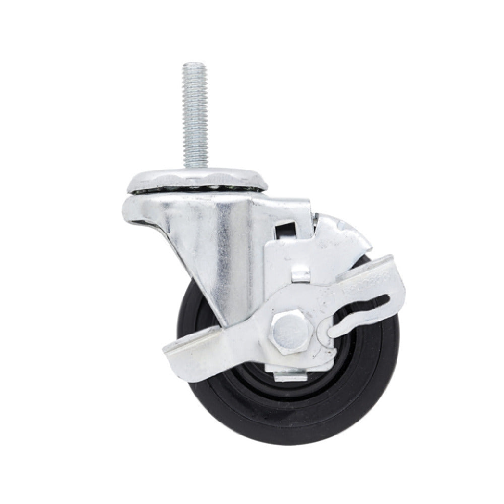 Metro 3TMB Super Erecta® Threaded Stem Caster Swivel (with Brake) Low Profile