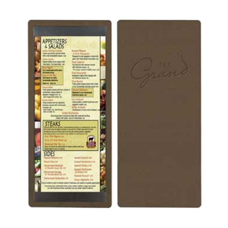 Menu Solutions STBRD-46 Menu Board Holds 4" X 6" Insert Single Panel