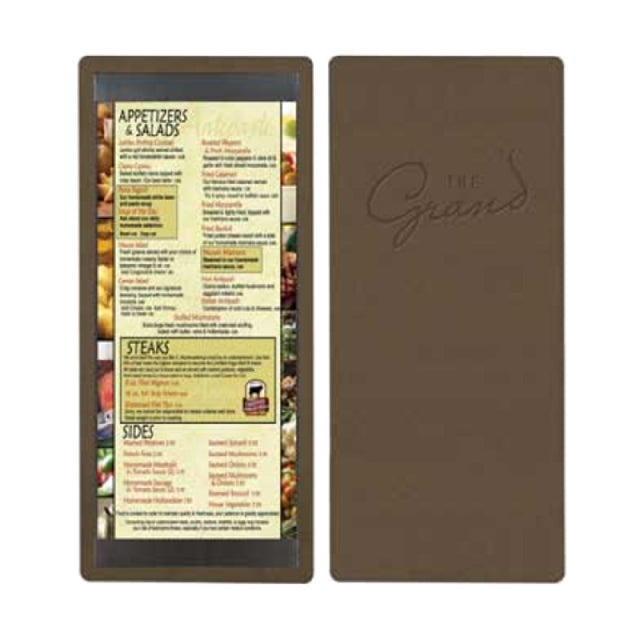 Menu Solutions STBRD-C Menu Board Holds 8-1/2" X 11" Insert Single Panel