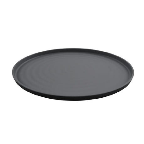 GET Enterprises RO-1612-GRM/BKM Roca Oval Platter 16" X 12" Melamine