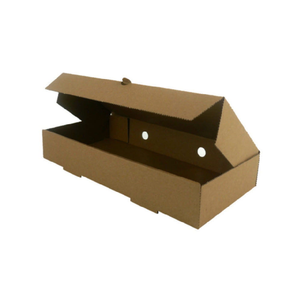 PacknWood 210BRUSK3015 - Brown Kraft Box, 11.8"L X 5.9"W X 2"H, (100 Pcs)