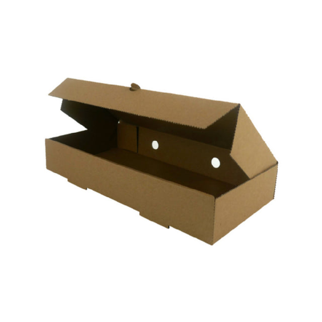 PacknWood 210BRUSK3015 - Brown Kraft Box, 11.8"L X 5.9"W X 2"H, (100 Pcs)