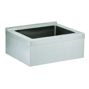 Hubert 87421 - Kratos Floor Mop Sink, 29"W X 29"D X 16"H, (1) Compartment