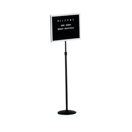 Aarco SMD1418 Letter Board 18"W X 14"H Free Standing