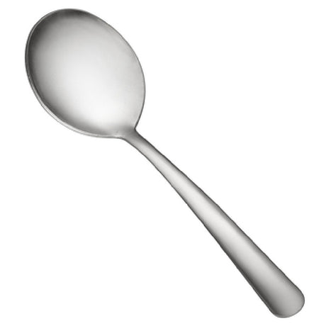 CAC China 1002-04 Windsor Bouillon Spoon 6"L Medium Weight