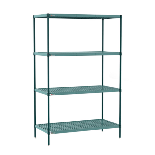 Metro PR-213663K3-S-4 Super Erecta Pro® Starter Unit 21"W X 36"D X 63"H (4) Corrosion Resistant Shelves With Removable Polymer Shelf Mats