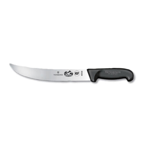 Victorinox 5.7303.25-X4 Cimeter Knife 10" Curved Black Fibrox® Nylon Handle