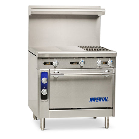 Imperial (Middleby) IHR-2HT-2_LP - Spec Series Heavy Duty Range, Gas, 36"W