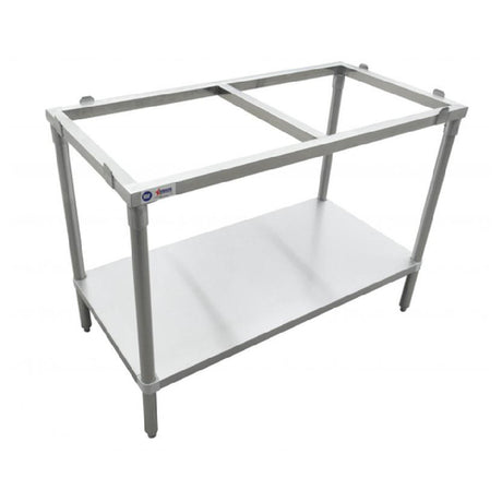 Omcan 41280 (41280) Polytop Table Frame 72"W X 30"D X 36"H Stainless Steel Frame