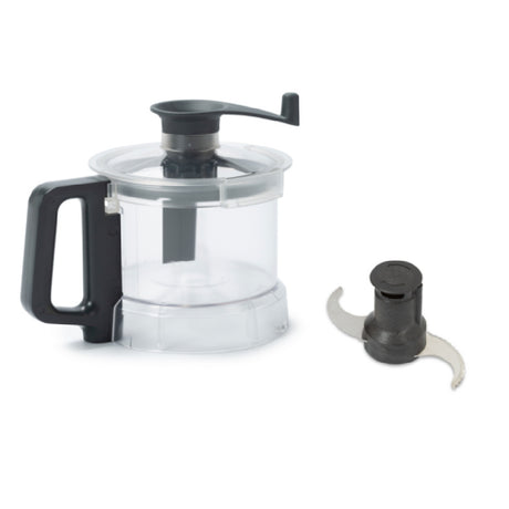 Eurodib 650245 Dito Sama Transparent Bowl For 2.6lt Cutter Mixer Microtoothed Rotor