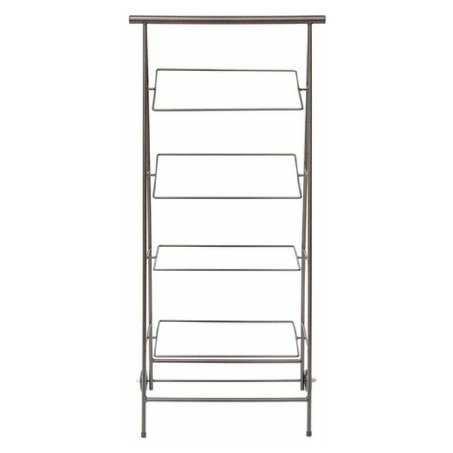 Hubert 75118 - Basket Stand, 4-Tier, Mobile