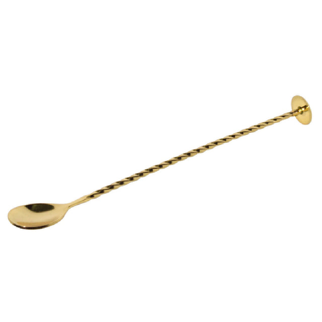 Hospitality Brands HB46/BARSPOON-G-012 Uber Bar Tools™ Cocktail Essentials Bar Spoon