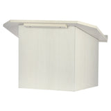 Alpine Industries ADI661-05-WHI Foldable Tabletop Lectern White