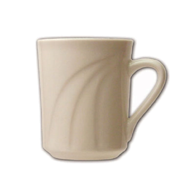 International Tableware Y-17 Toledo Mug 8-1/2 Oz. 3" Dia. X 3-7/8"H