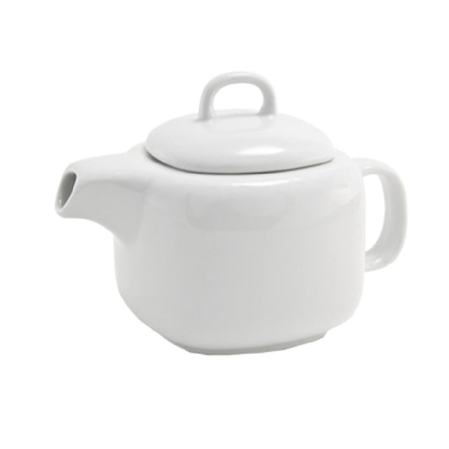 FOH BTP001WHP12 Mod® Teapot 16 Oz. 4" Dia. X 3-1/2"