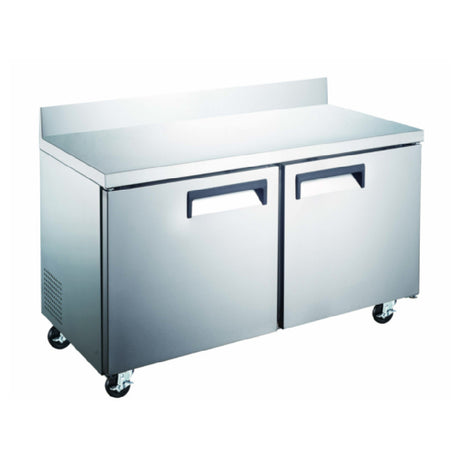 Admiral Craft GRWR-2D/60 Grista Refrigerated Work Top Counter 60"W X 29-1/2"D X 38-3/4"H Overall Size