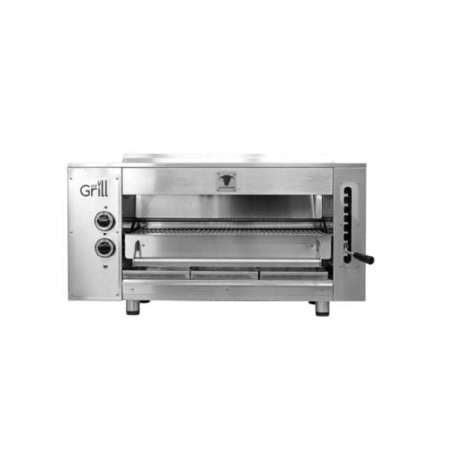 AMPTO HEREFORD-G Infrared Overfire Broiler Single Deck Countertop Gas