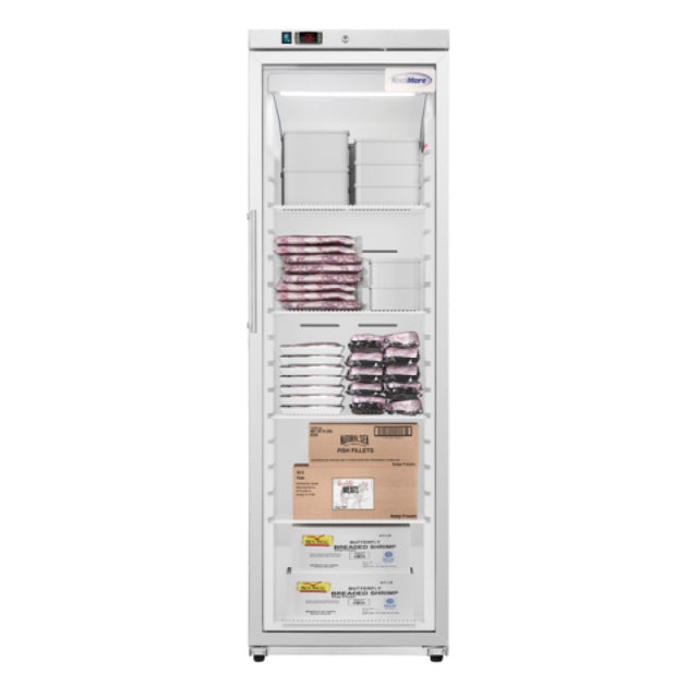Koolmore KM-RIF-1GD12C-A Reach-In Freezer 24"W 12 Cu. Ft. Capacity