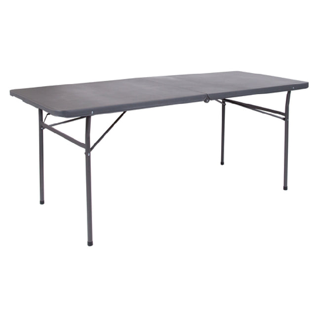 Flash Furniture DAD-LF-183Z-DG-GG Folding Table 30" X 72" X 29"H Seats Up To 8 Adults