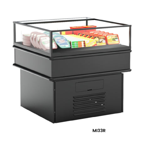 Structural Concepts MI33R - Oasis® Refrigerated Self-Service Island, Mobile, 38-1/8"W X 36-1/2"D X 39-1/8"H