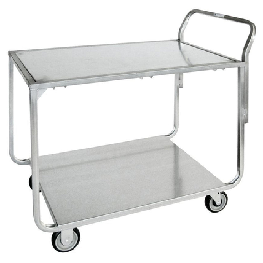 Hubert 98435 - Produce Cart, 2-shelf, 43" X 25" X 41"H