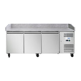 Koolmore KM-RPPS-3D79-GRT - Pizza Prep Refrigerator, 79.3"W, 20 Cu. Ft. Capacity