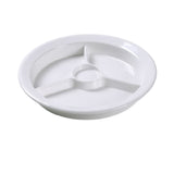 Yanco NC-511I Nu-Classic Compartment Plate 9" Dia. 3-compartments