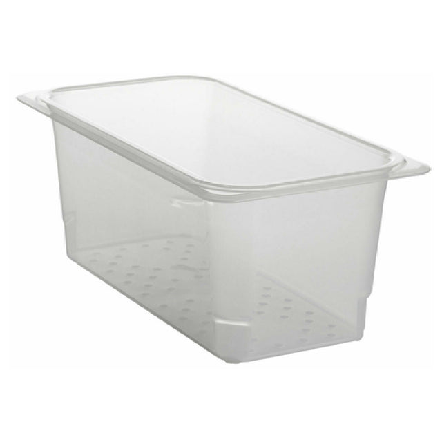 Cambro 35CLRPP190 Food Pan Colander 6-15/16" X 12-3/4" X 5" Deep Fits 1/3 Size Food Pans