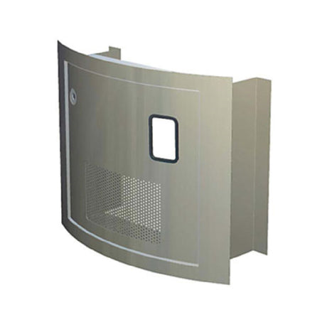 Wood Stone 0-4-SPE-SR Service Panel Extension Curved To Match Curved Doorway Facade Extension