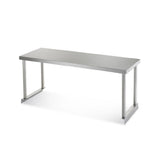 Arctic Air 64904K-S Single Overshelf 72”W X 18”D X 20”H Reinforced Full Length Hat Channels On Bottom Of Shelf