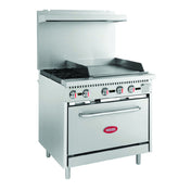 Hubert 77782 - Kratos® Gas Range, 36"W X 32-3/5"D X 60-2/5"H, Liquid Propane
