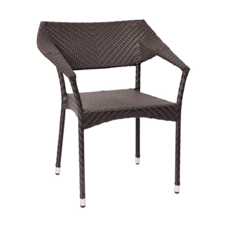 Flash Furniture TT-TT002-ESP-GG Jace Patio Stacking Chair 300 Lb. Weight Capacity