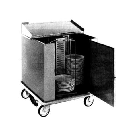 Carter Hoffmann CD252 Unheated Dish Storage Cart Rotary Design Enclosed Type