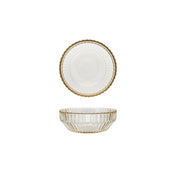 Fortessa ARCHIE.GG.07 Archie Ginger Gold Cereal Bowl Glass 22.8 Oz. Dishwasher Safe (4 Each Per Case)