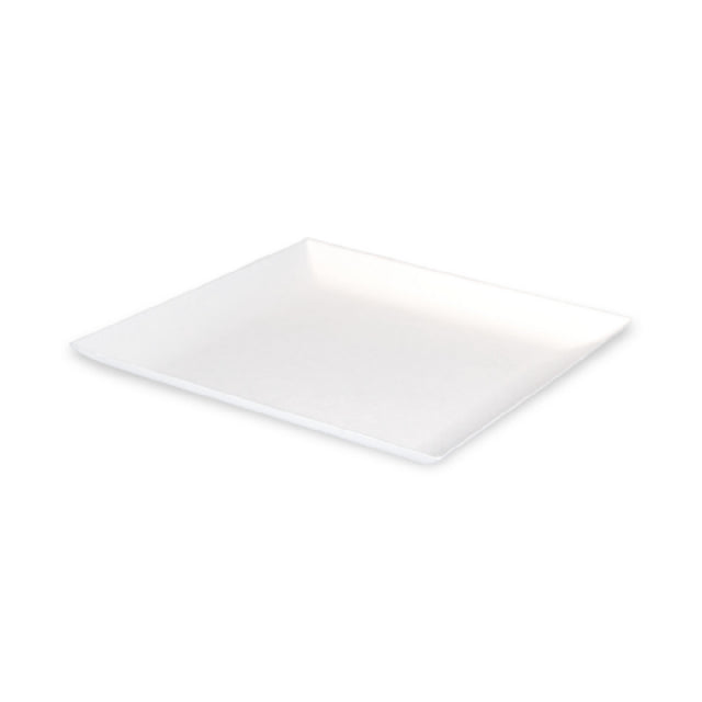 PacknWood 210BCHIC160F - Bio N Chic Sugarcane Plate (No Added PFAs), 6.3"L X 6.3"W
