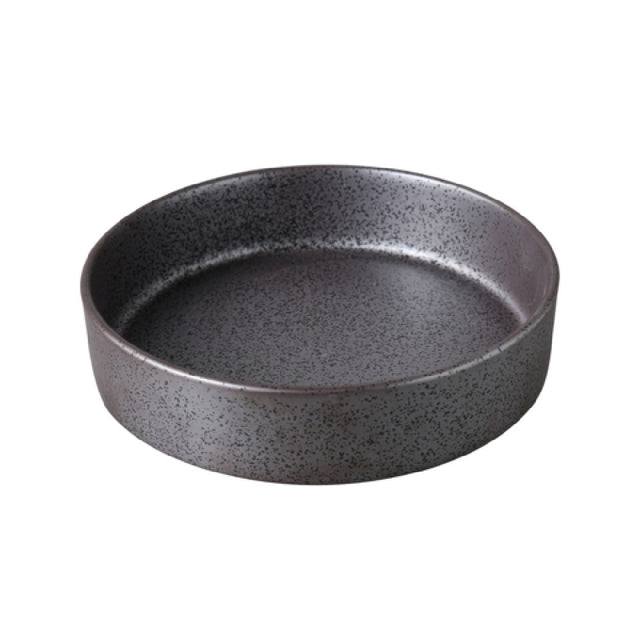 Yanco DB-4208 - Diamond Black Bowl, 8" X 2", Round