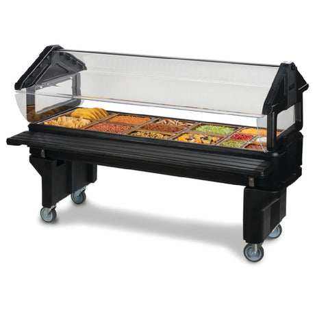 Carlisle 660803 Carlisle SixStar™ Youth Portable Food Bar 6 Ft. Unit 72-1/8"L X 23-11/16"W X 45-1/2"H O.A.