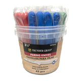 Thunder Group SLKF42142 Paring Knife 3-1/4" Blade Assorted Color Handle