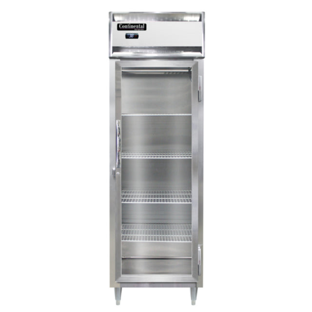 Continental Refrigerator DL1W-PT-GD-SD Designer Line Heated Cabinet 21 Cubic Ft. Capacity