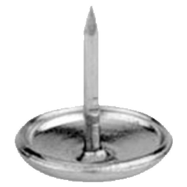 Franklin Machine Products 121-1037 Glide 3/4" Base Dia. Nickel Plated Base